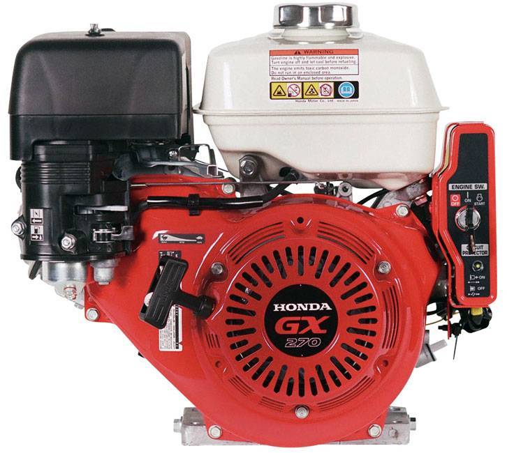 Двигатель GX420s (Аналог HONDA) 16 л.с. вал 25 мм под шлиц (или 190F) + подарок набор инструментов